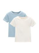 Pull&Bear Shirts  lyseblå / offwhite