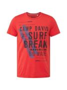 CAMP DAVID Bluser & t-shirts  blå / rød / sort