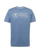 TOM TAILOR Bluser & t-shirts  himmelblå / hvid