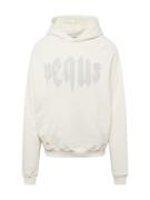 Pequs Sweatshirt  lysegrå / hvid