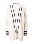 Wallis Cardigan  ecru / sort