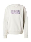 Calvin Klein Sweatshirt  lysegrå / lilla / pastellilla