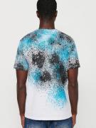 KOROSHI Bluser & t-shirts  azur / sort / hvid