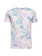 Key Largo Bluser & t-shirts 'PALERMO'  turkis / lyserød / gammelrosa