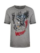 Key Largo Bluser & t-shirts 'PROCESS'  lyseblå / grå-meleret / rød / s...