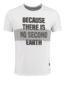 Key Largo Bluser & t-shirts 'MT EARTH'  sort / hvid