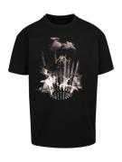 Mister Tee Bluser & t-shirts 'Flashing Lights'  taupe / sort