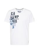 CAMP DAVID Bluser & t-shirts  dueblå / sort / hvid