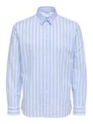 SELECTED HOMME Forretningsskjorte  lyseblå / hvid