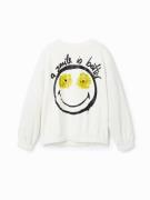 Desigual Sweatshirt  gul / sort / hvid