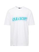 Lyle & Scott Bluser & t-shirts  azur / hvid