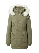 HOLLISTER Vinterparka  beige / oliven