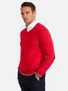 Williot Pullover  rød / sort / hvid