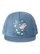 NAME IT Hat 'Amani Peppagig'  blue denim / lyserød / sort / hvid