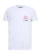 Iriedaily Bluser & t-shirts 'Dose Descene'  pink / sort / hvid