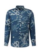 Polo Ralph Lauren Skjorte  creme / indigo / mørkeblå