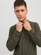 JACK & JONES Skjorte 'JJBand'  oliven