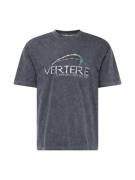 Vertere Berlin Bluser & t-shirts 'CORPORATE'  sølvgrå / grøn / sort-me...