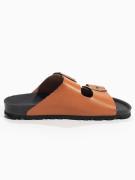 Bayton Pantoletter 'ALICANTE'  cognac / sort