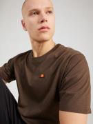 ELLESSE Bluser & t-shirts 'Taipa'  mørkebrun / orange / rød / offwhite