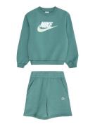 Nike Sportswear Sæt 'CLUB FLC'  grøn / hvid