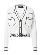 Karl Lagerfeld Cardigan  sort / hvid