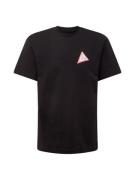HUF Bluser & t-shirts 'Skewed TT'  lysegrøn / pink / sort