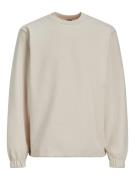 JACK & JONES Sweatshirt 'ALTITUDE'  beige