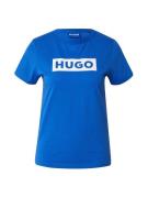HUGO Shirts 'Classic'  royalblå / hvid