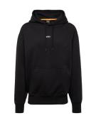 BOSS Sweatshirt  sort / hvid