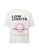 Low Lights Studios Bluser & t-shirts 'Galaxy'  ecru / lyseblå / lyserø...