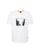 BOSS Bluser & t-shirts 'TeScorpion'  grå / sort / hvid