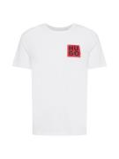 HUGO Bluser & t-shirts 'Detzington'  rød / sort / hvid