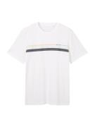 TOM TAILOR DENIM Bluser & t-shirts  marin / mint / abrikos / hvid