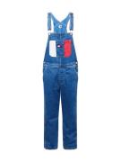 Tommy Jeans Overalljeans 'RYAN DNGREE ARCHIVE'  blue denim / rød / hvi...