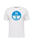 North Sails Bluser & t-shirts  azur / hvid
