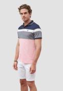 KOROSHI Bluser & t-shirts 'KOROSHI'  blå / pink / hvid