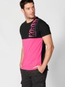 KOROSHI Bluser & t-shirts  lys pink / sort / hvid