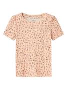 NAME IT Bluser & t-shirts 'JAIDA'  pastelgrøn / abrikos / koral / sort