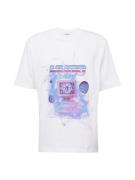 HUGO Bluser & t-shirts 'Naradie'  blå / marin / pink / hvid