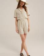 WE Fashion Jumpsuit  beige