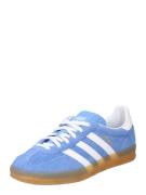 ADIDAS ORIGINALS Sneaker low 'Gazelle'  himmelblå / guld / hvid