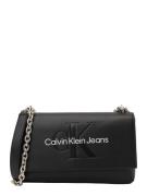 Calvin Klein Jeans Skuldertaske  lysegrå / sort