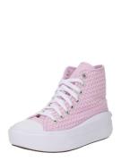 CONVERSE Sneakers 'CHUCK TAYLOR ALL STAR MOVE CRO'  lyserød / hvid