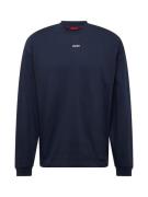 HUGO Sweatshirt 'Daposo'  navy / hvid