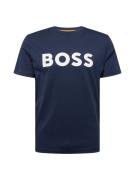 BOSS Bluser & t-shirts 'Thinking 1'  mørkeblå / hvid