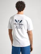 Pepe Jeans Bluser & t-shirts 'CALLUM'  marin / hvid