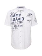CAMP DAVID Skjorte  navy / hvid