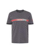 GUESS Bluser & t-shirts 'Jamey'  rød / sort / hvid