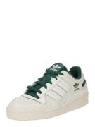 ADIDAS ORIGINALS Sneaker low 'FORUM'  mørkegrøn / naturhvid